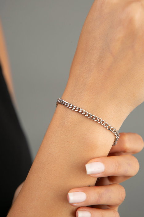 Heliophilia Silver Pulsera de Metal Multicolor CBL9416